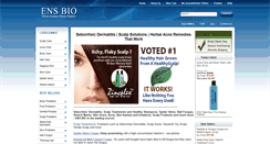 Desktop Screenshot of ensbio.com